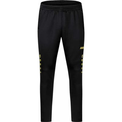 Jako Challenge Trainingsbroek Kinderen - Citroen / Zwart | Maat: 164