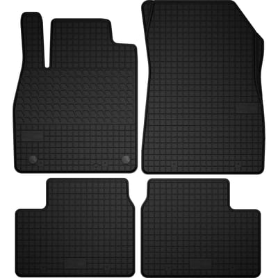 Wielganizator SolidTread - Auto Vloermatten - Nissan Micra K13 Hatchback - Volledig Aangepast - Zwart