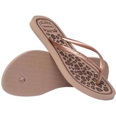 Havaianas HAV. SLIM ANIMALS ROSE Goud/ROSE Goud Dames Slippers - rose Goud/rose Goud