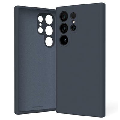 Mercury Silicone Samsung S24 Ultra S928 Donkerblauw