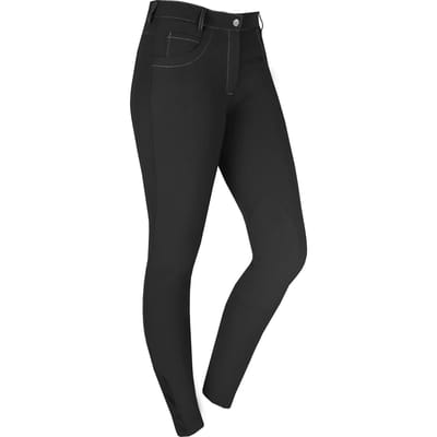 Horka Rijbroek Horka Quatar Knie Grip Zwart - 40