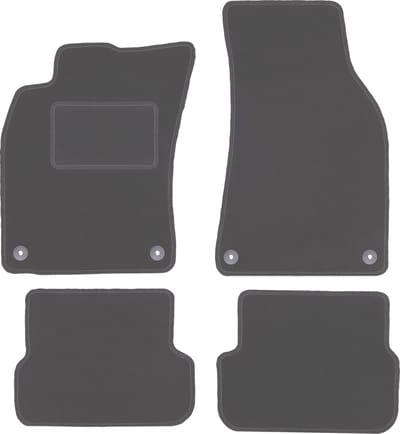 Grafiet automatten voor: Audi A6 C6 FL sedan, stationwagen, avant (2006-2011)