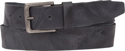 Presly & Sun Heren - Leren riem - Blauw - 85cm