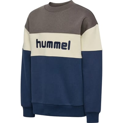 hmlJR LOOSE BLOCK CREWNECK