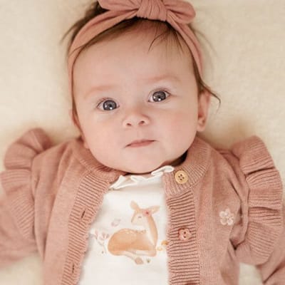 Little Dutch Shirt lange mouw - Maat 50 - T-shirt Meisjes - Off White - Fairy Garden Newborn