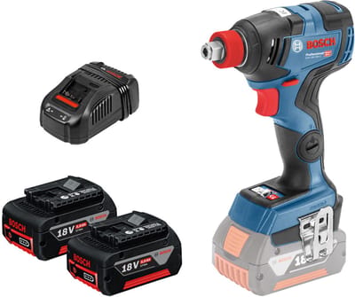 Bosch Professional GDX 18V-200 C Professional Universele slagschroevendraaier / slagmoeraanzetter | 5.0Ah in L-Boxx