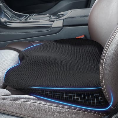 Afgeschuind Zitkussen van Traagschuim – Ergonomisch, Voor Auto, Bureaustoel en Vrachtwagen
