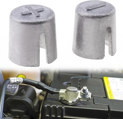 Batterijverbindingshulzen - Accu adapterhulzen - Accu aansluiten - Veilige conversie - 2 stuks - Metaal