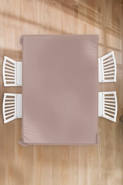 Tafelkleed - Tafellaken - 130x200 cm - Roze - Palet - Oud - Effen - Oudroze - Binnen en Buiten