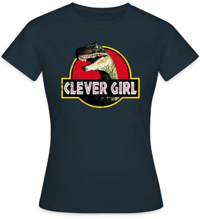 Jurassic World Raptor Clever Girl T-Shirt Dames