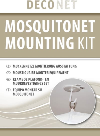 Deconet Kleefhaak set - per 2- wit