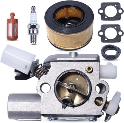 Carburateur Onderhoudskit - Kettingzaag Onderdelen - Motor Onderhoud - Complete Kit - 7 Delig - Niet Van Toepassing