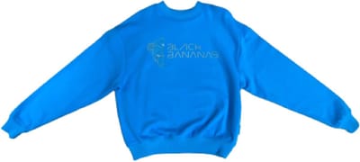 Black Bananas Crewneck Sweater - Blauw - Maat XL