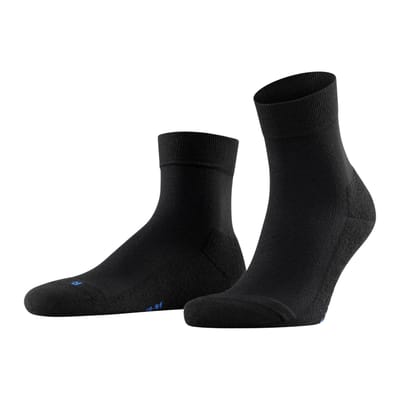 FALKE Cool Kick eenkleurig functioneel materiaal sokken unisex zwart - maat 37-38
