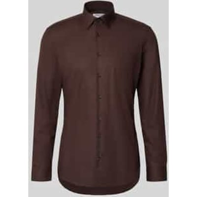Super slim fit zakelijk hemd met kentkraag