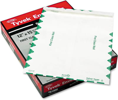 Sterke Witte Tyvek Verzendzakken 12x15.5 inch (100 stuks) - Scheurbestendige Post Enveloppen