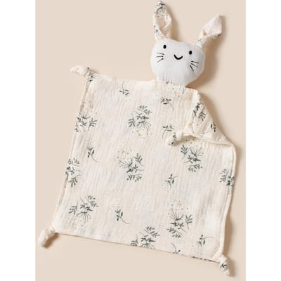 Baby Katoen Muslin Dekentje Zacht Pasgeboren Slaap Poppen Schattige Kat Kinderen Slaap Speelgoed Verzachten Kalmeren Handdoek Slabbetjes Kwijl Handdoek bloemen