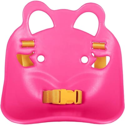 Fietszadel voor poppen - Poppenzitje fiets - Poppen meenemen - Eenvoudige installatie - 17 x 19.5 x 19 cm - Roze