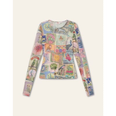 Oilily Tommorrow T-Shirt- maatS Almond Oil