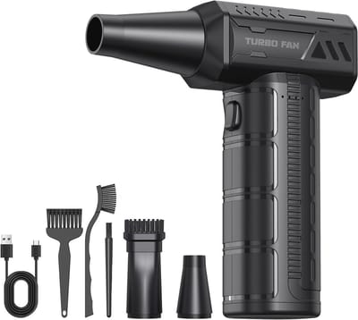 Mini Air Blower 300000 RPM - Draadloze Stofzuiger voor Toetsenbord en Auto