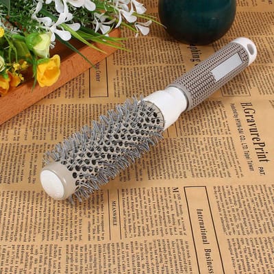 Handige kappersborstels, ronde kammen en keramische stijltangen voor haarstyling (25 mm) 25mm