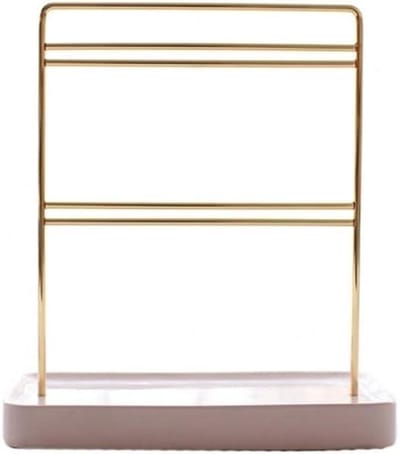 Sieradenhouder Display - Sieradenrek Organizer - Sieraden Opbergen - Ruimtebesparend Ontwerp - Niet Gespecificeerd - Roze