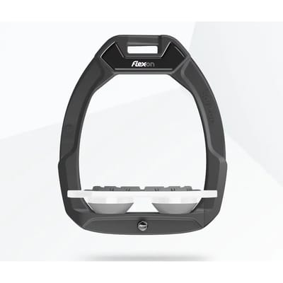 Veiligheidsstijgbeugels Plat Grip Antraciet/Wit/Grijs Flex-On Safe-On