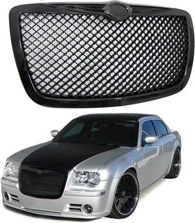 Passend Voor Chrysler 300C grille zonder embleem in honinggraat design