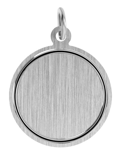 AKZENT Akzent unisex hanger "Lilas" uit 925 Sterlingzilver, gerhodineerd, duurzaam