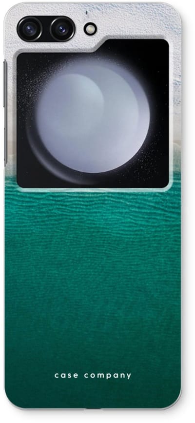 Case Company® - Hoesje geschikt voor Samsung Galaxy Z Flip5 hoesje - Stranded - Soft Cover Telefoonhoesje - Bescherming aan alle Kanten en Schermrand