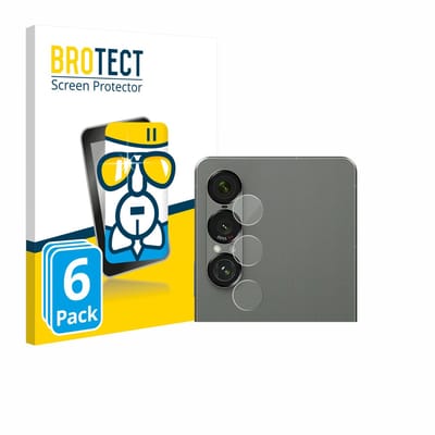 Screenprotector 6 Stuks voor Sony Xperia 1 VII (ALLEEN Camera Lens) Beschermglas transparant