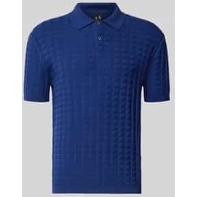 Regular Fit poloshirt van viscosemix model 'Maglia'