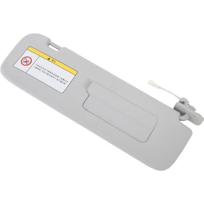 Auto Zonneklep Anti-Verblinding Verstelbare Kijkhoek Robuuste Zijzonneklep Vervanging voor Tesla Model 3 Y Rechts (1490406 white