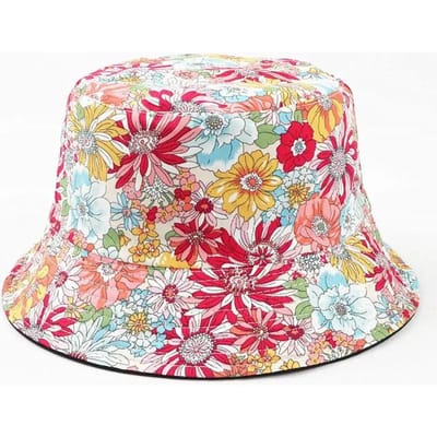 Lente en Zomer Katoen Print Bucket Hat Vissershoed Outdoor Reizen Zonneklep Voor Mannen En Vrouwen 160 56-58cm wear