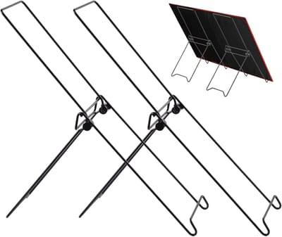 Zonnepaneel Standaard - Opvouwbaar Frame - Outdoor Energie - Snelle Montage - 37x18x5 cm - Zwart