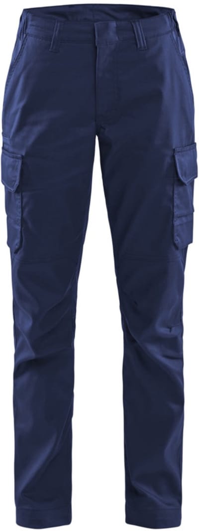 Blaklader Dames industrie werkbroek stretch 7144-1832 - Marineblauw/Korenblauw - C32