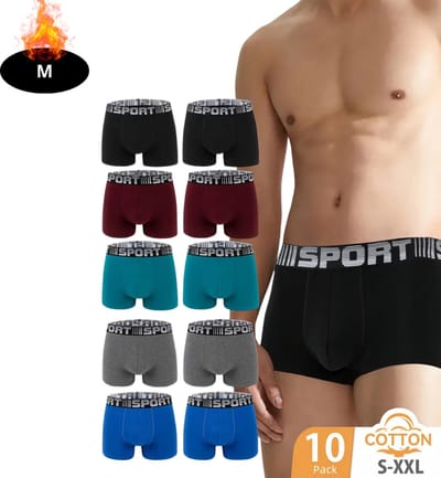 Nivard Onderbroeken Heren - Boxershort - Ondergoed - Boxer - Underwear - Mannen - 10 Pack - Gemengd - M