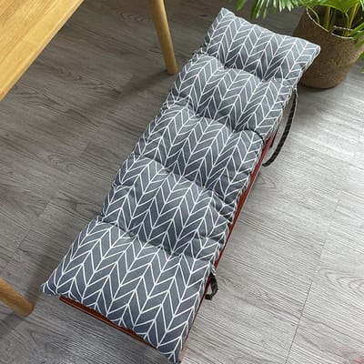 Buitenbankkussen - Terraskussen - Comfortabel Zitten - Dikte 6 cm - 180 x 35 cm - Stijl 4