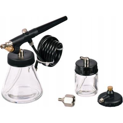 Aerograaf voor Grote Compressor - 80 ml tank, 0,8 mm mondstuk