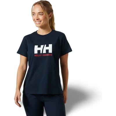 Helly Hansen Logo 3.0 T-shirt Met Korte Mouwen Blauw XS Vrouw