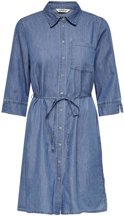 ONLY Carmakoma Denim jurk CARBEA Korte jurk