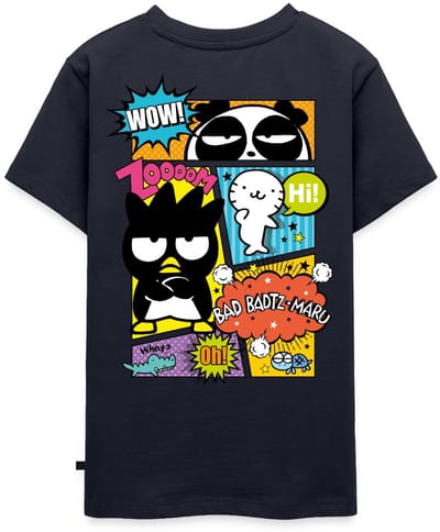 Bad Badtz-Maru Met Vrienden In Comicstijl Premium T-Shirt Tiener