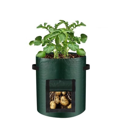 Home & Marker - Opvouwbare Plantenpot - Plantenstandaard - Kweekpot - Kweekzak - Planten Pot - Planten Standaard - Kweekbak - 26 Liter - FLORAFOLD