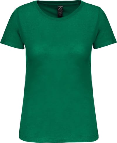Kariban Dames-t-shirt BIO150IC ronde hals K3026IC - Kelly Green - M