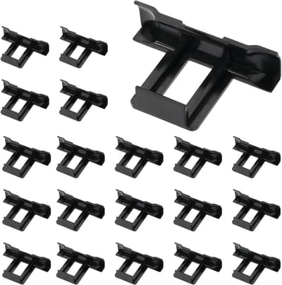 20 Stuks Waterafvoerclips voor Zonnepanelen - Sludge Verwijdering, PV Module Reiniging en Waterafvoer Oplossingen