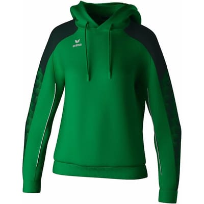 Erima Evo Star Sweatshirt Met Capuchon Dames - Groen | Maat: 34