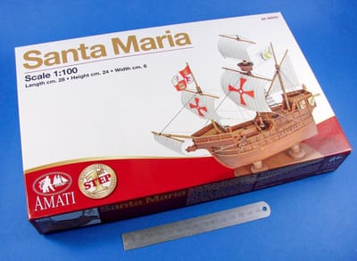Amati - Santa Maria - Houten Modelbouw - Schaal 1/100