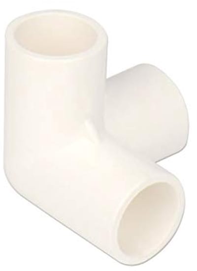 10 Stuks PVC Verbindingsstukken 3-Weg 20 mm voor Kas en Meubels