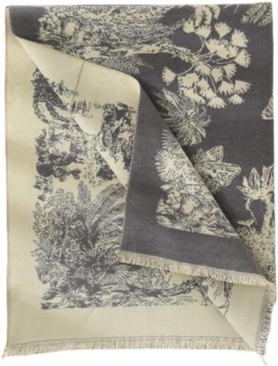 Sjaal Dames - Lange Sjaal - Warm Blijven - Plantenpatroon Design - 180x70cm - Meerdere Kleuren