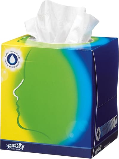 Gezichtstissues - Papieren zakdoekjes Zakdoekjes - Dagelijks gebruik - Zachte absorptie - 672 vellen - Wit en rood